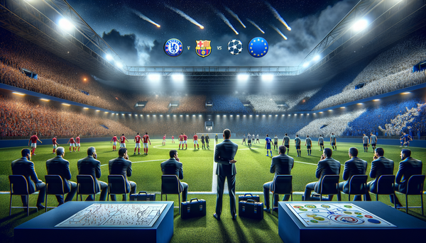 A thrilling moment from an Inter Milan vs. Barcelona match