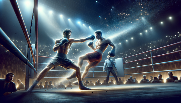Devin Haney facing Jose Ramirez in the boxing ring