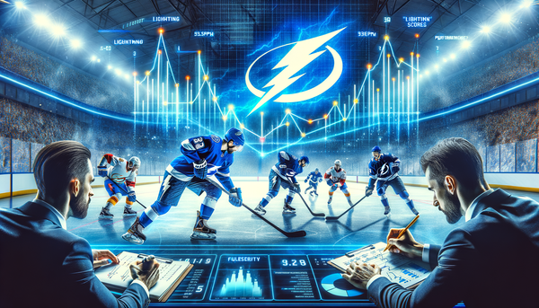 Tampa Bay Lightning team in action