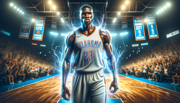 Luguentz Dort in action during an NBA game