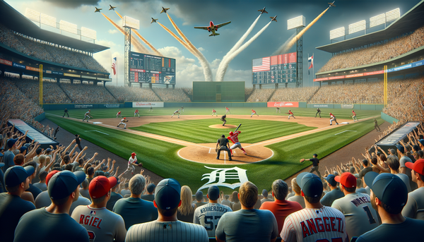 Tigers vs Angels MLB Game