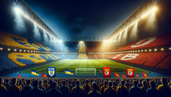 Estoril vs Benfica match