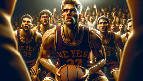Dean Wade playing for the Cleveland Cavaliers