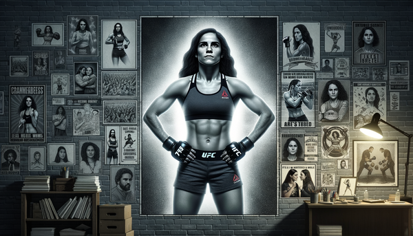 Juliana Miller in action during a UFC fight