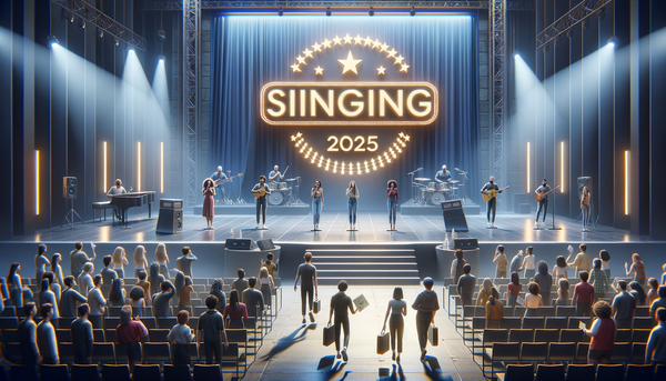 American Idol 2025 contestants on stage