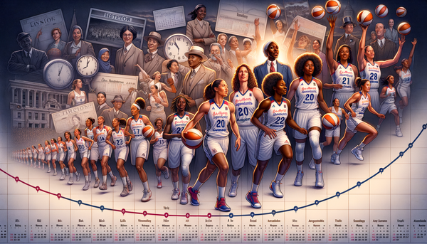 WNBA basketball game in action