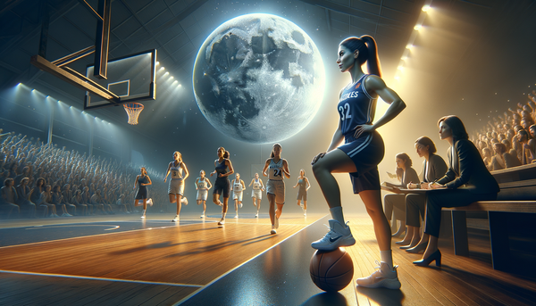 Stephanie White on the basketball court