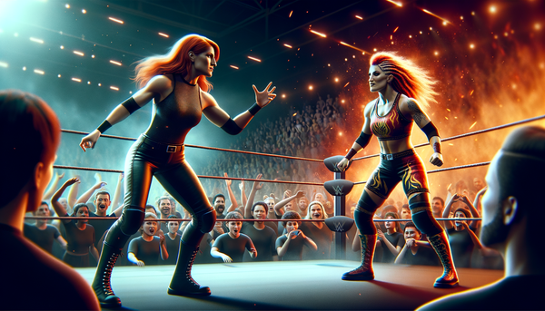 Lyra Valkyria in the ring