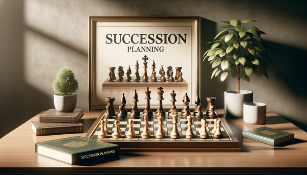 An illustration of succession planning showing interconnected pathways.