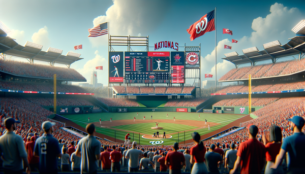 Nationals vs Reds game