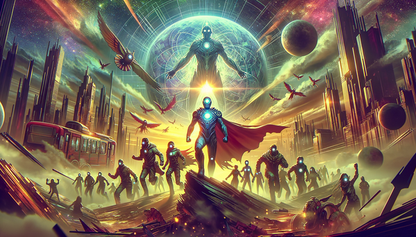 The epic artwork of Kang from Marvel's Avengers