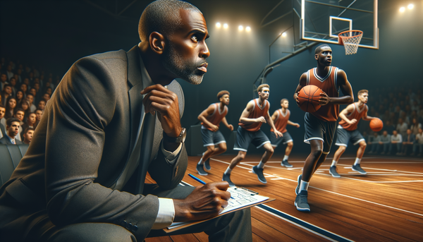 Tyronn Lue strategizing on the court