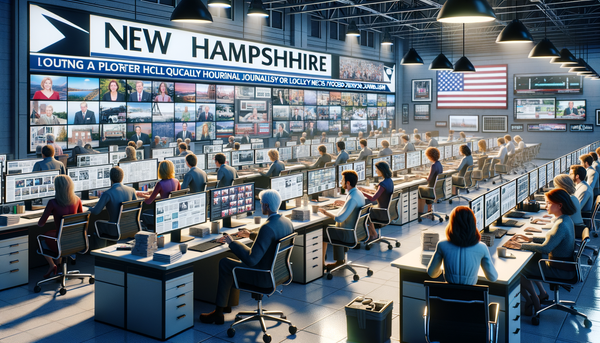 WMUR Broadcasting Studio