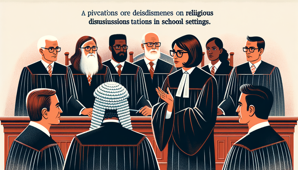 Image of Amy Coney Barrett in a legal context