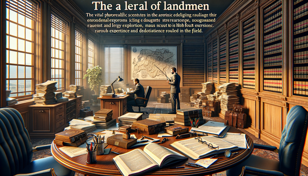 A landman discussing with a landowner