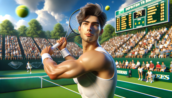 Francisco Cerúndolo on the tennis court