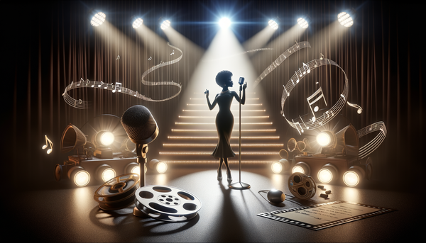 Diana Ross performing on stage
