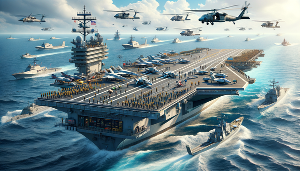 USS Harry S. Truman at sea