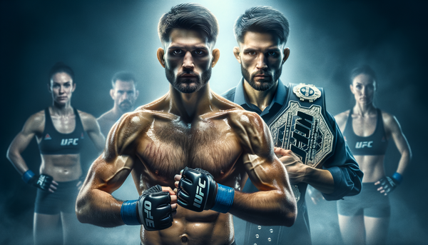 Bo Nickal in the MMA ring