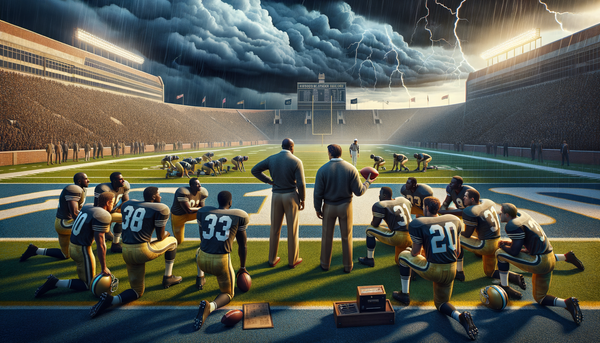 Sherrone Moore coaching Michigan football team