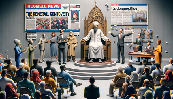 AI-generated image of Trump dressed as Pope
