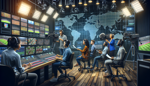 TUDN broadcasting setup