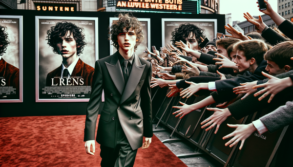 Timothée Chalamet at an event