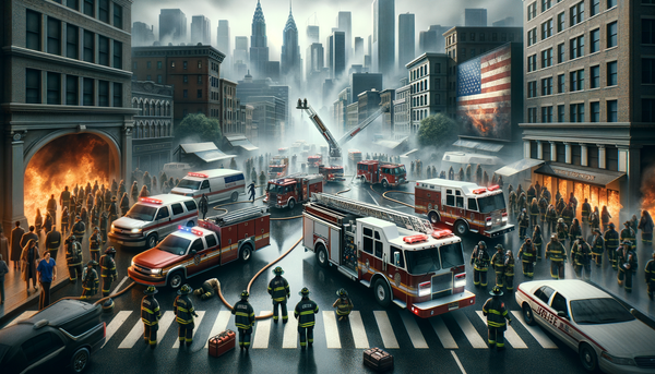 Chicago Fire cast in action
