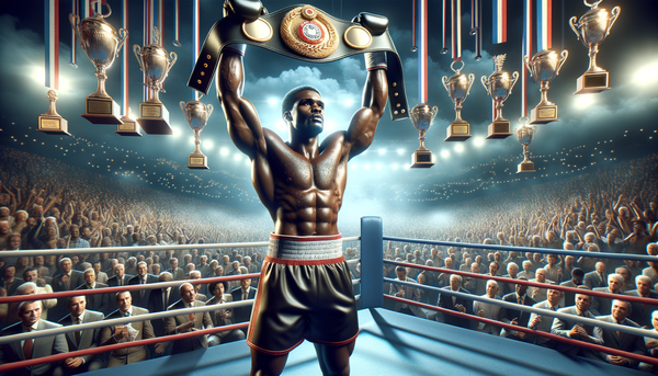 Badou Jack in Action in the Boxing Ring