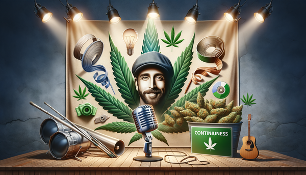 Tommy Chong smiling at an event