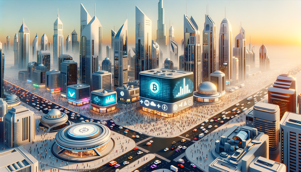 A panoramic view of Dubai's skyline