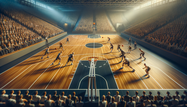 Cleveland Cavaliers playing against the Indiana Pacers